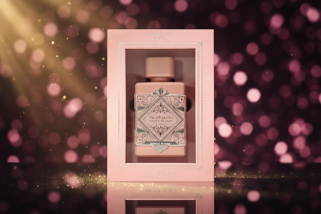 Perfume lattafa badee al oud noble blussh - Poder y elegancia en estado puro